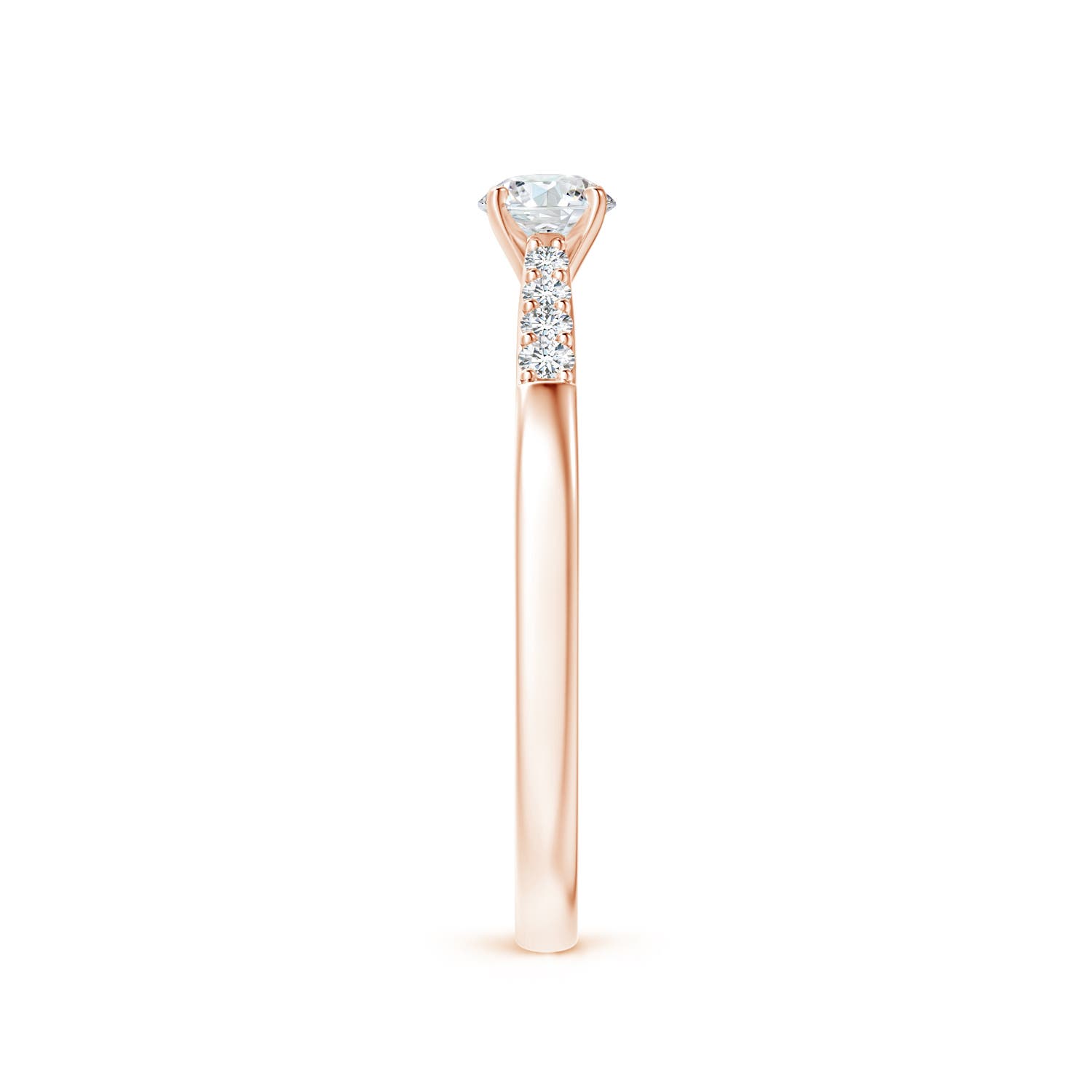 F-G, VS / 0.33 CT / 14 KT Rose Gold