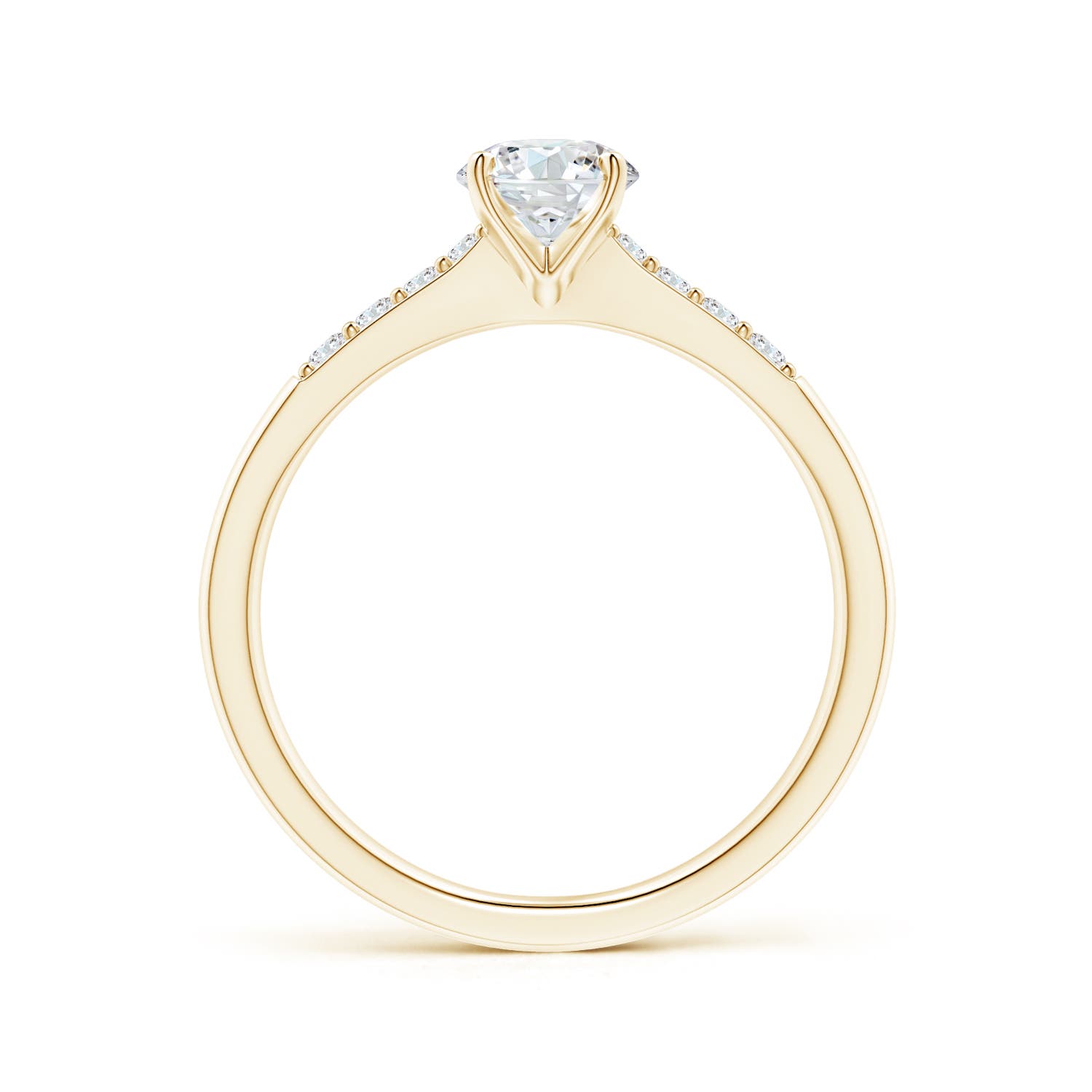 F-G, VS / 0.78 CT / 14 KT Yellow Gold