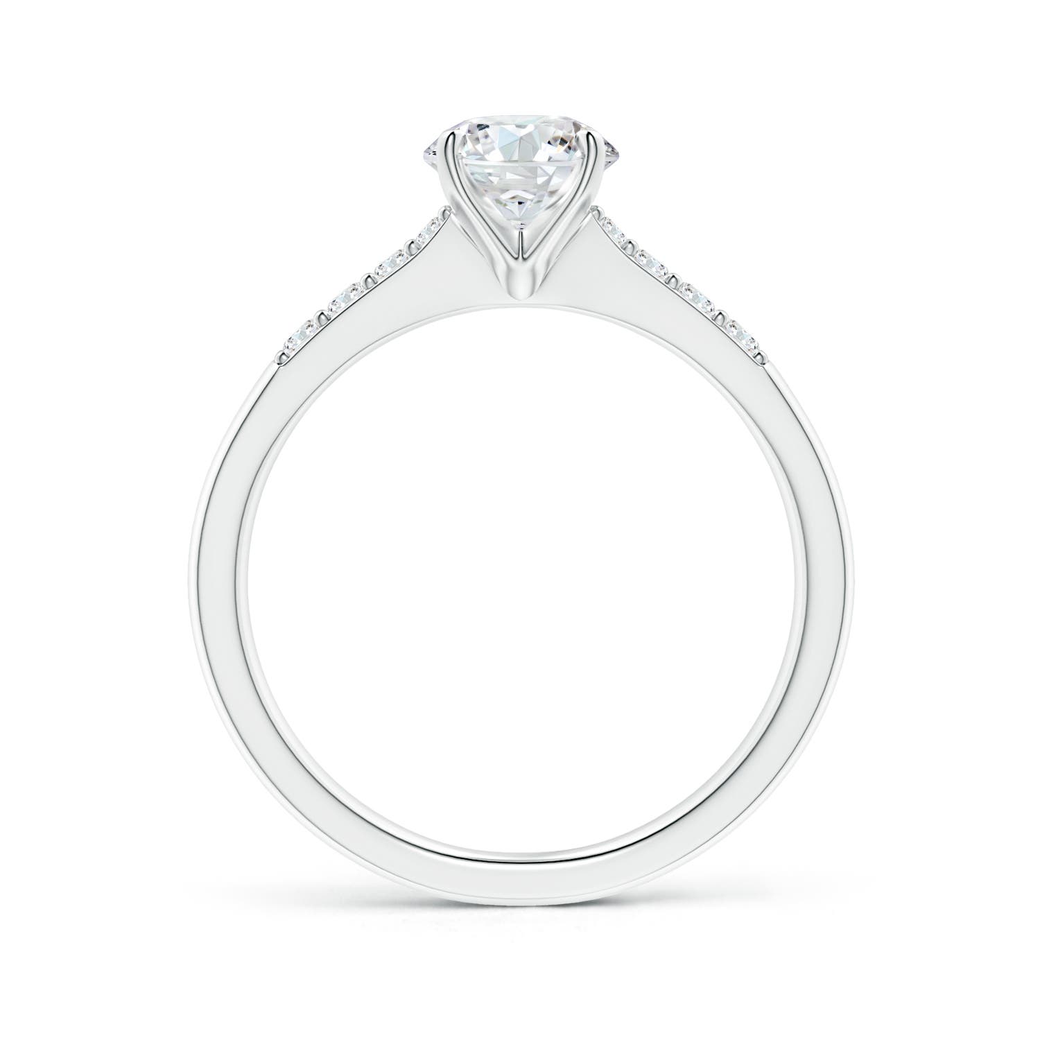 F-G, VS / 1.03 CT / 14 KT White Gold