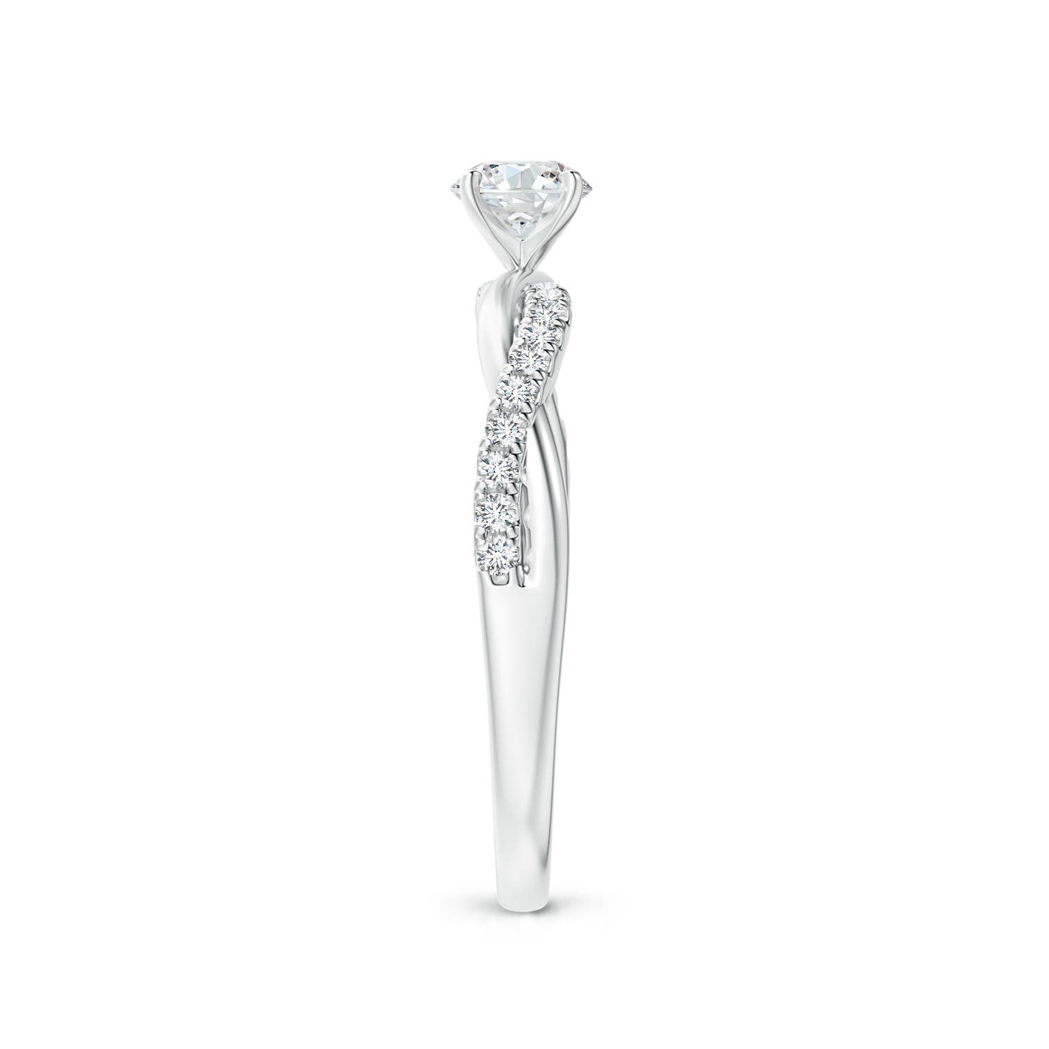 F-G, VS / 0.51 CT / 14 KT White Gold