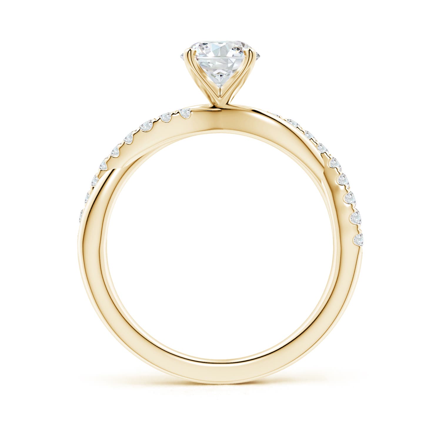 F-G, VS / 1.04 CT / 14 KT Yellow Gold