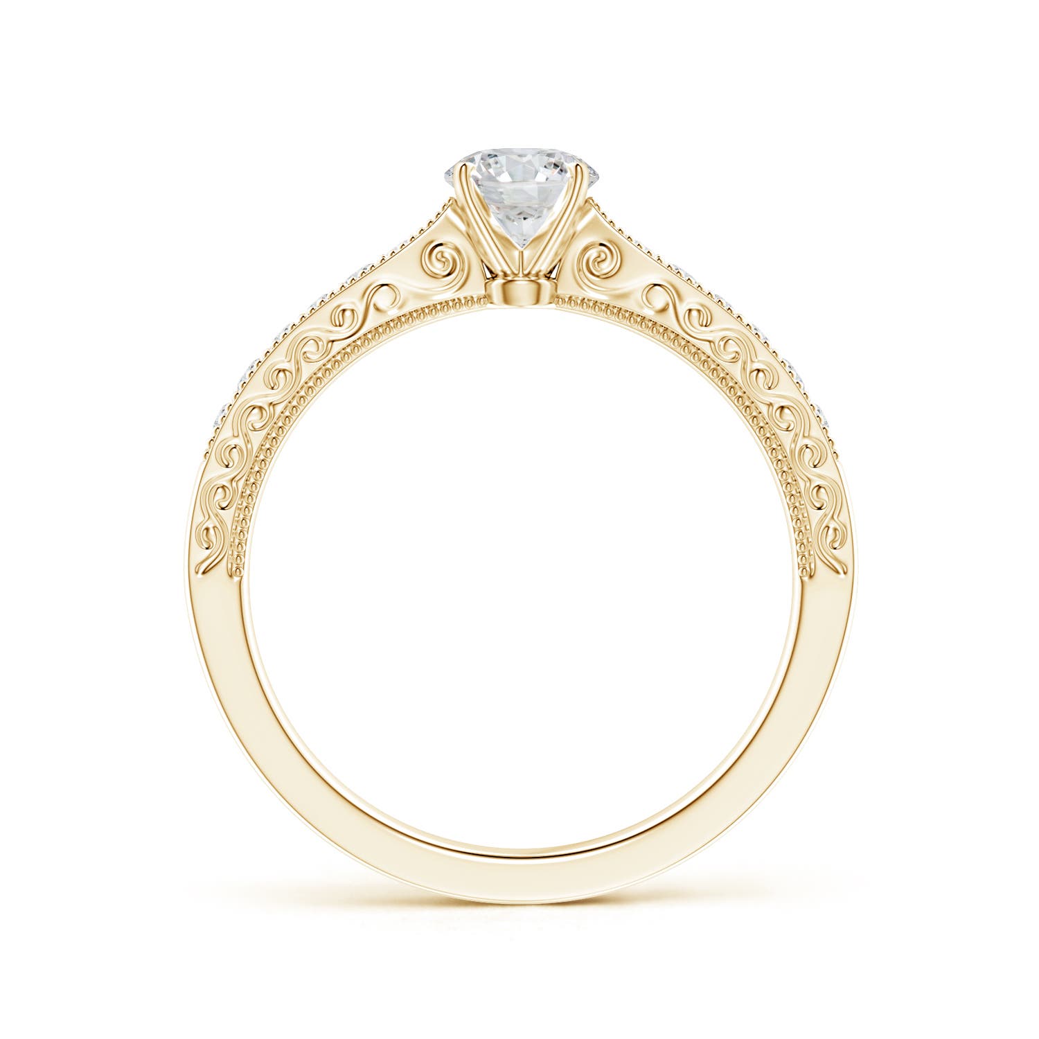 H, SI2 / 0.51 CT / 14 KT Yellow Gold