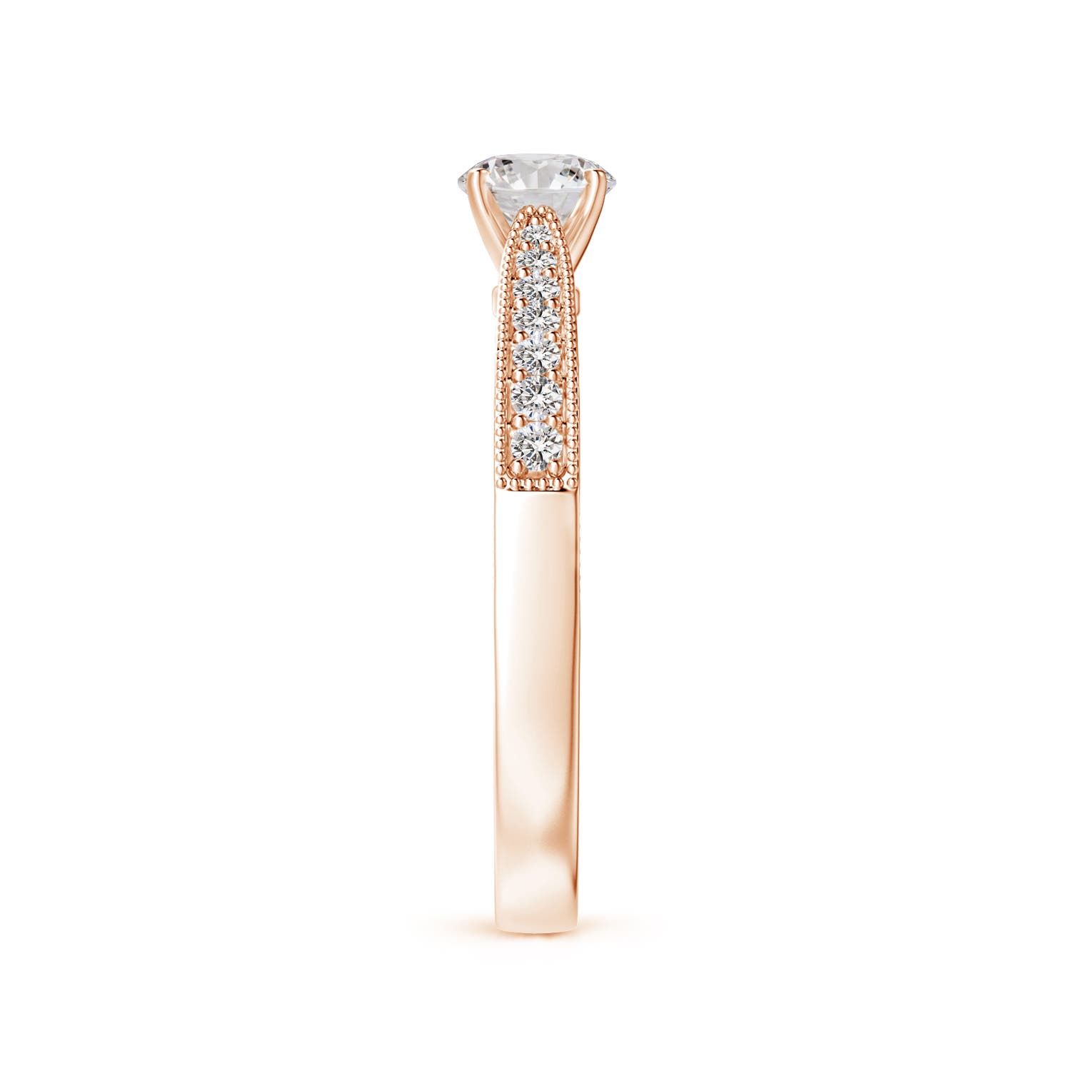 I-J, I1-I2 / 0.51 CT / 14 KT Rose Gold