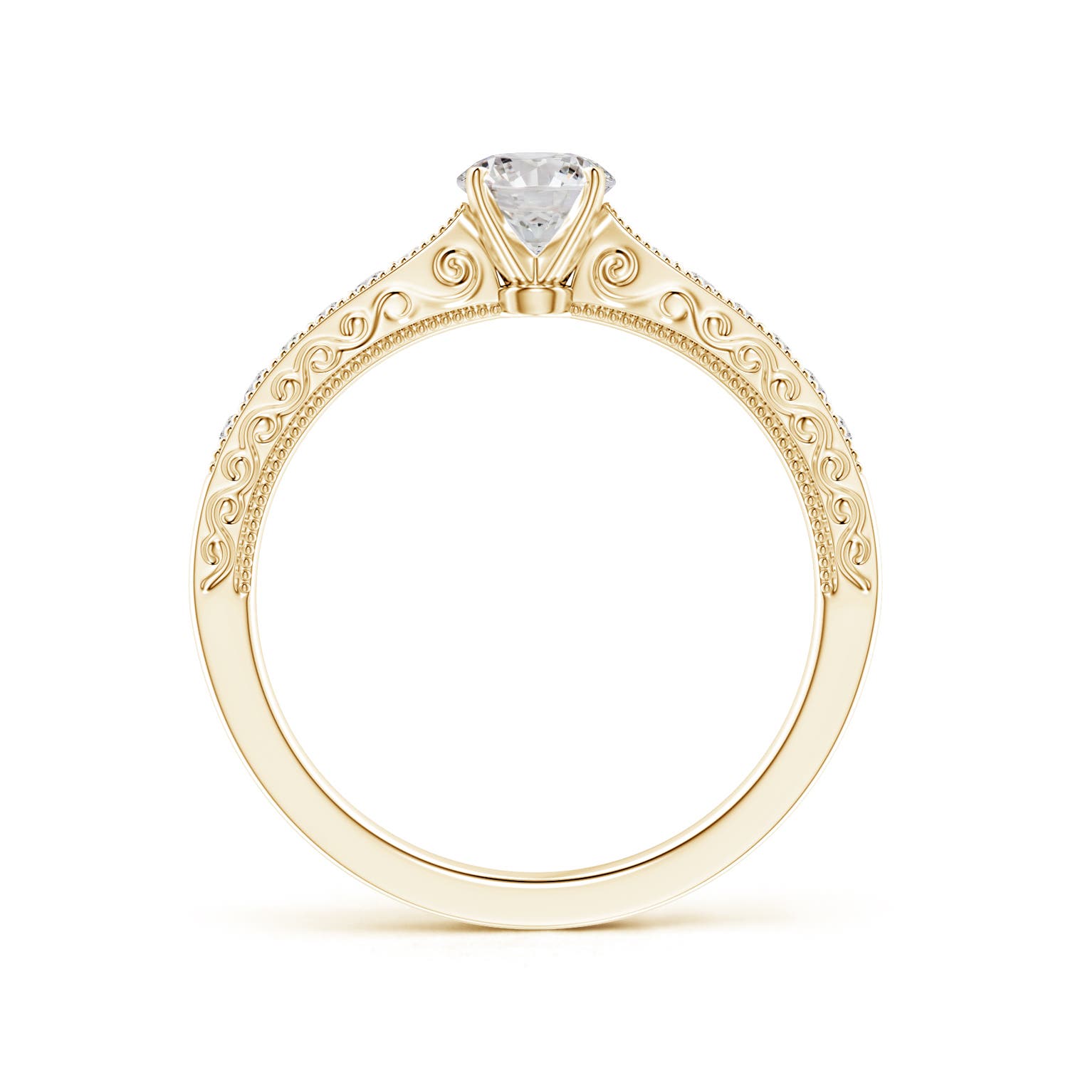 I-J, I1-I2 / 0.51 CT / 14 KT Yellow Gold