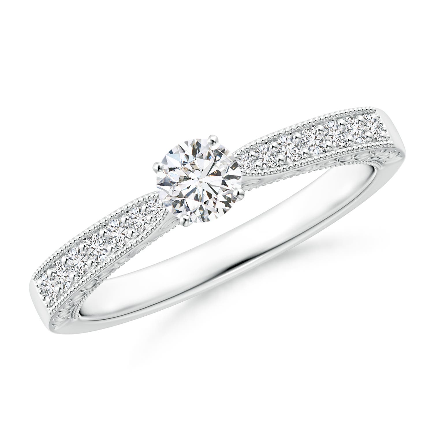 H, SI2 / 0.34 CT / 14 KT White Gold