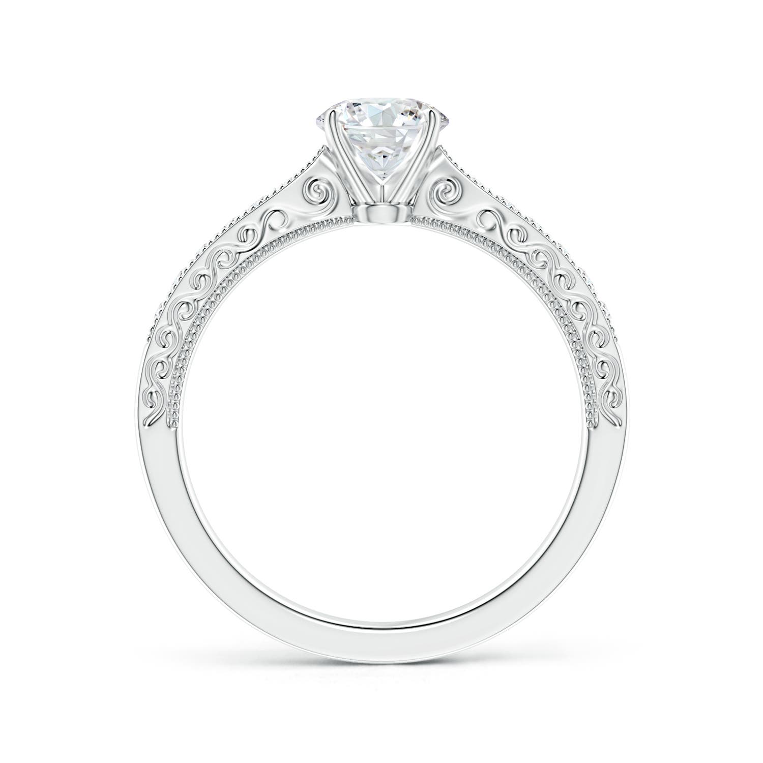 F-G, VS / 0.76 CT / 14 KT White Gold