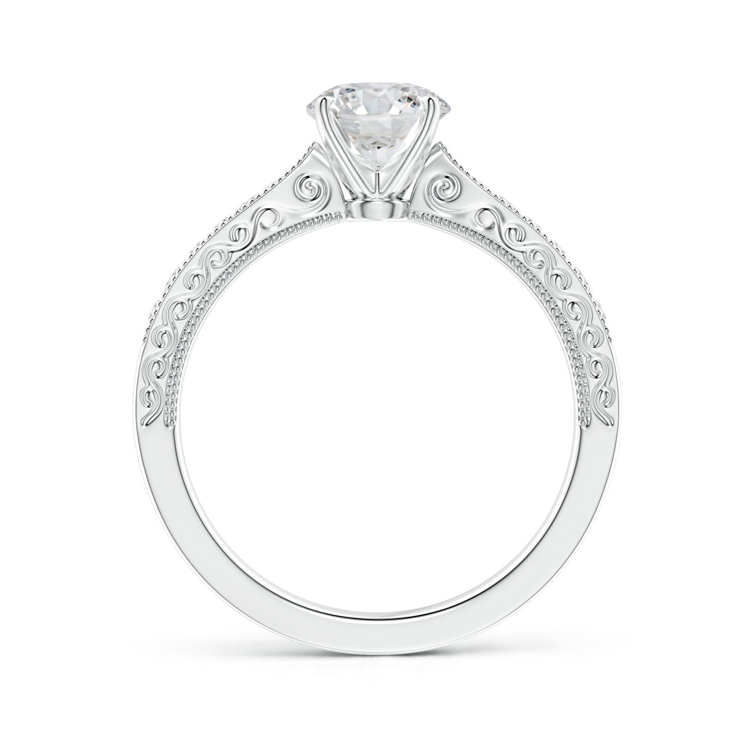 H, SI2 / 1.04 CT / 14 KT White Gold