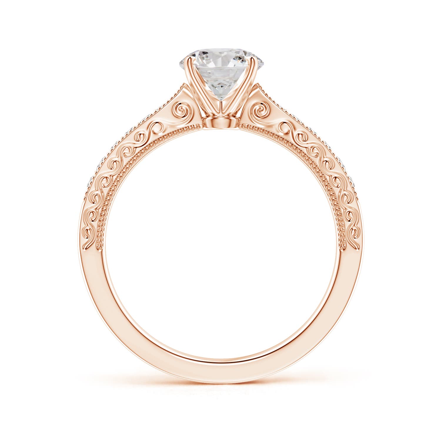 I-J, I1-I2 / 1.04 CT / 14 KT Rose Gold