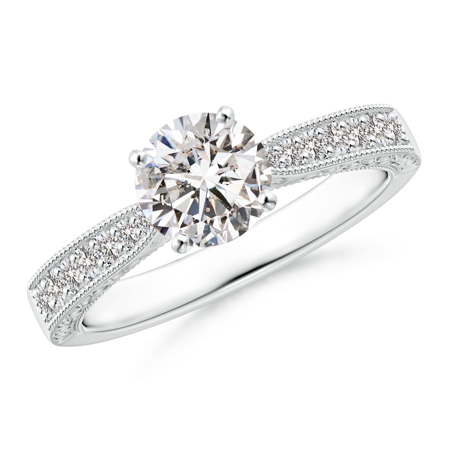 I-J, I1-I2 / 1.04 CT / 14 KT White Gold