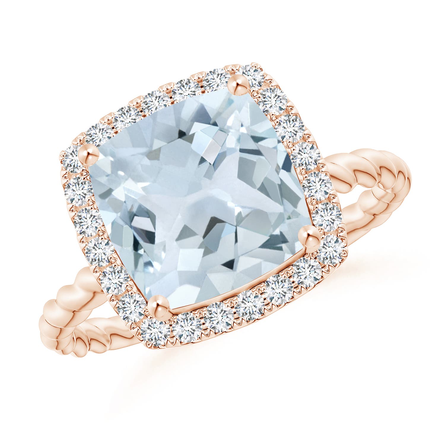 A - Aquamarine / 2.94 CT / 14 KT Rose Gold