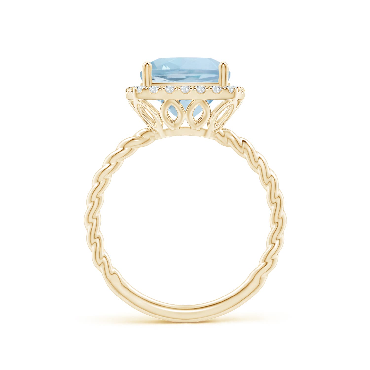 AA - Aquamarine / 2.94 CT / 14 KT Yellow Gold