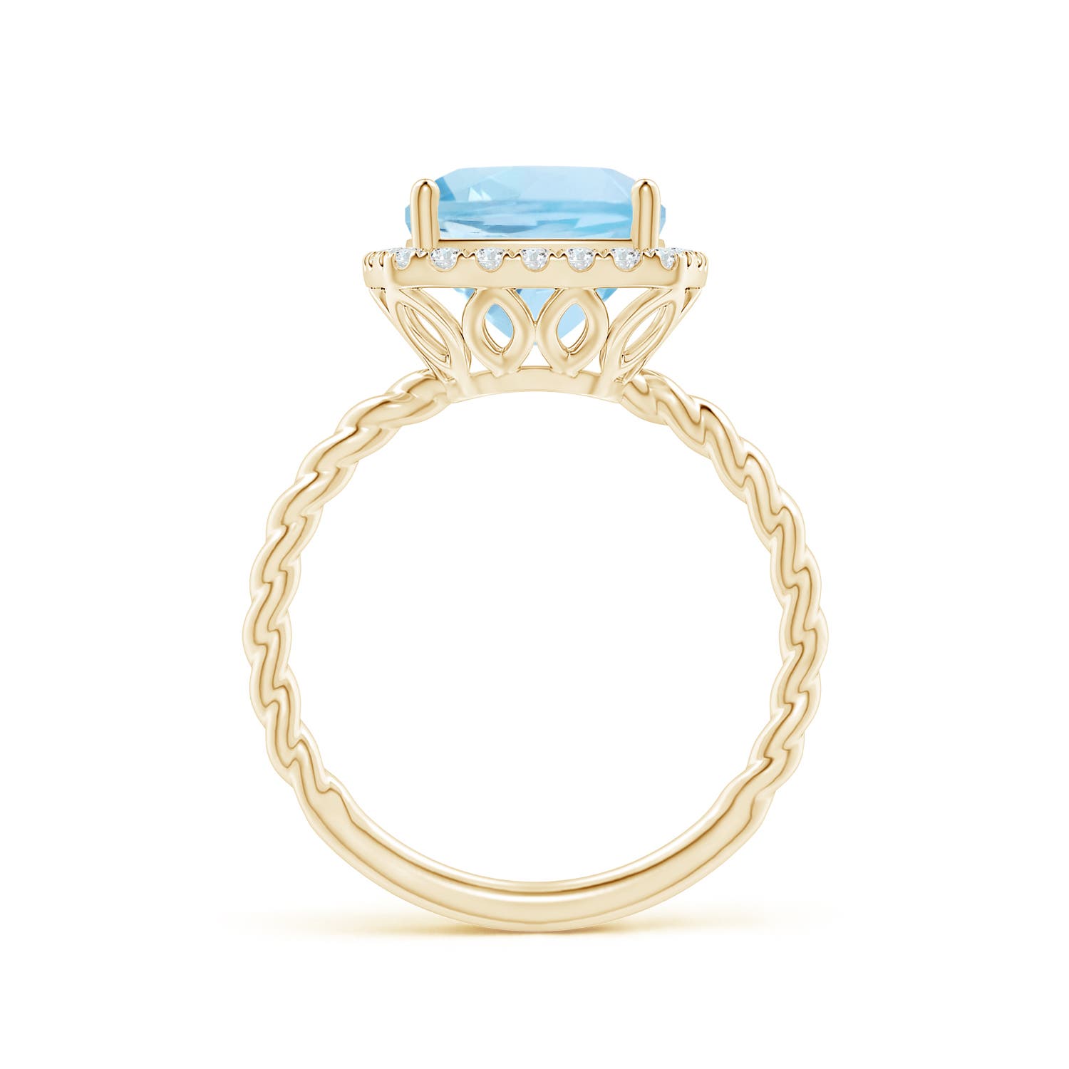 AAA - Aquamarine / 2.94 CT / 14 KT Yellow Gold