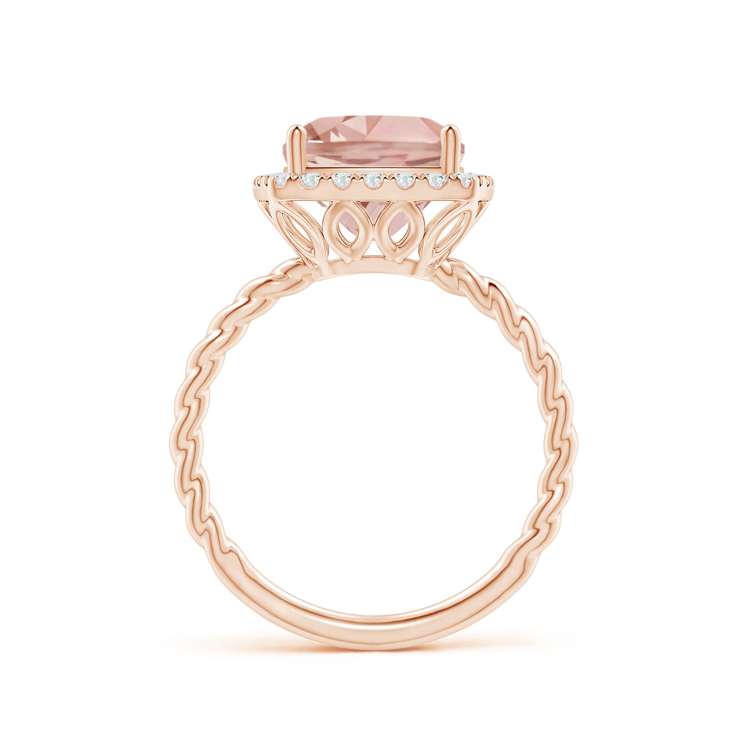 AAA - Morganite / 2.94 CT / 14 KT Rose Gold