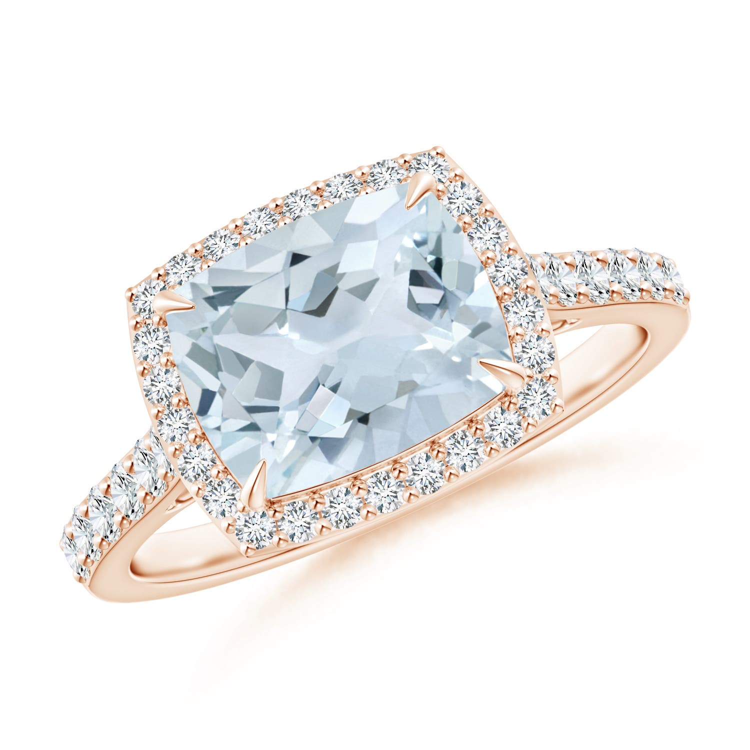 A - Aquamarine / 2.26 CT / 14 KT Rose Gold