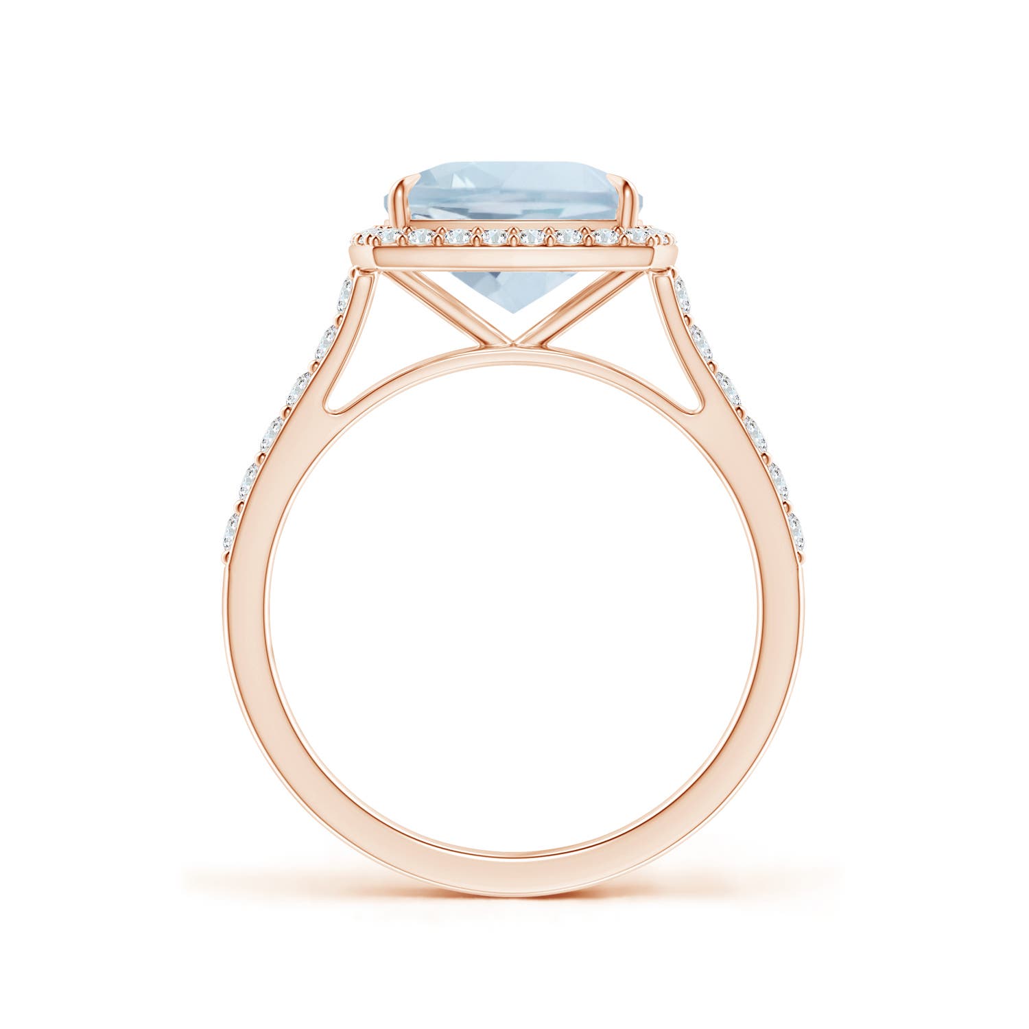 A - Aquamarine / 2.26 CT / 14 KT Rose Gold