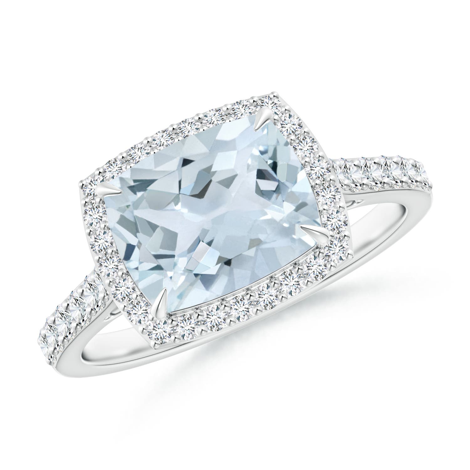 A - Aquamarine / 2.26 CT / 14 KT White Gold