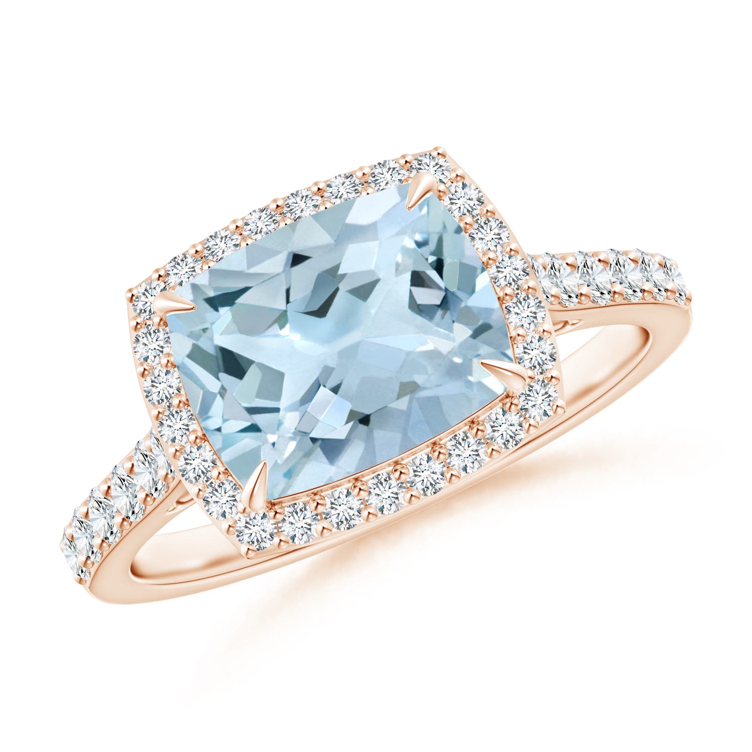 AA - Aquamarine / 2.26 CT / 14 KT Rose Gold