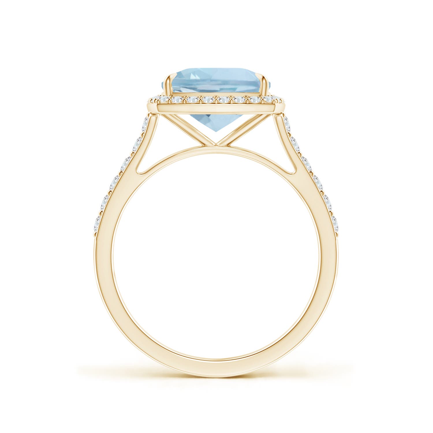 AA - Aquamarine / 2.26 CT / 14 KT Yellow Gold