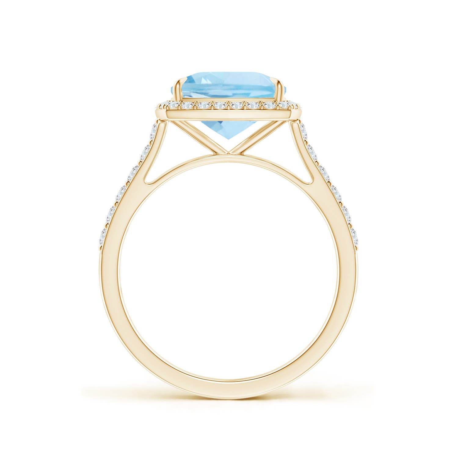 AAA - Aquamarine / 2.26 CT / 14 KT Yellow Gold