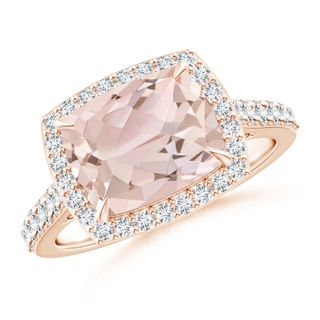 Cushion Rectangular A Morganite