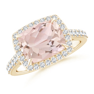 Cushion Rectangular A Morganite