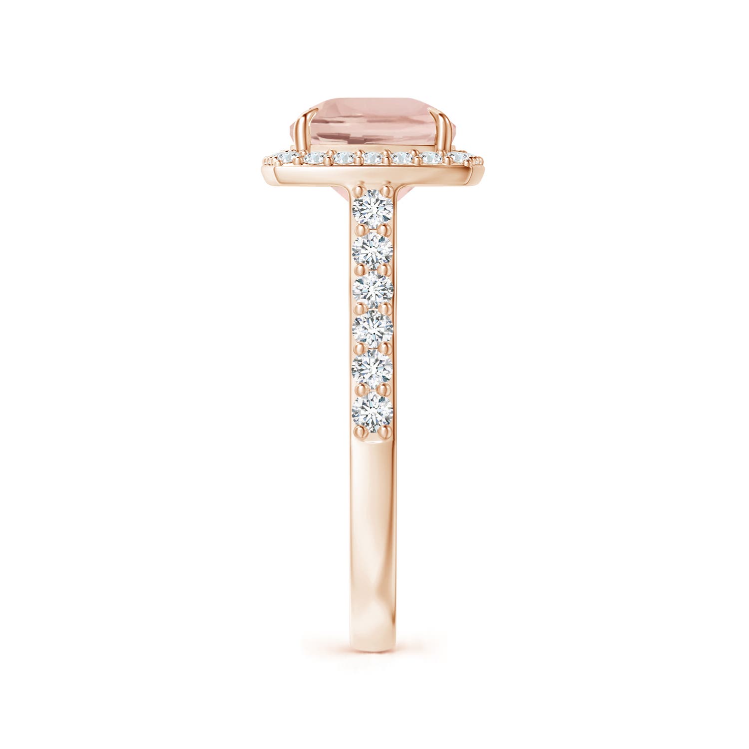 AA - Morganite / 3.21 CT / 14 KT Rose Gold