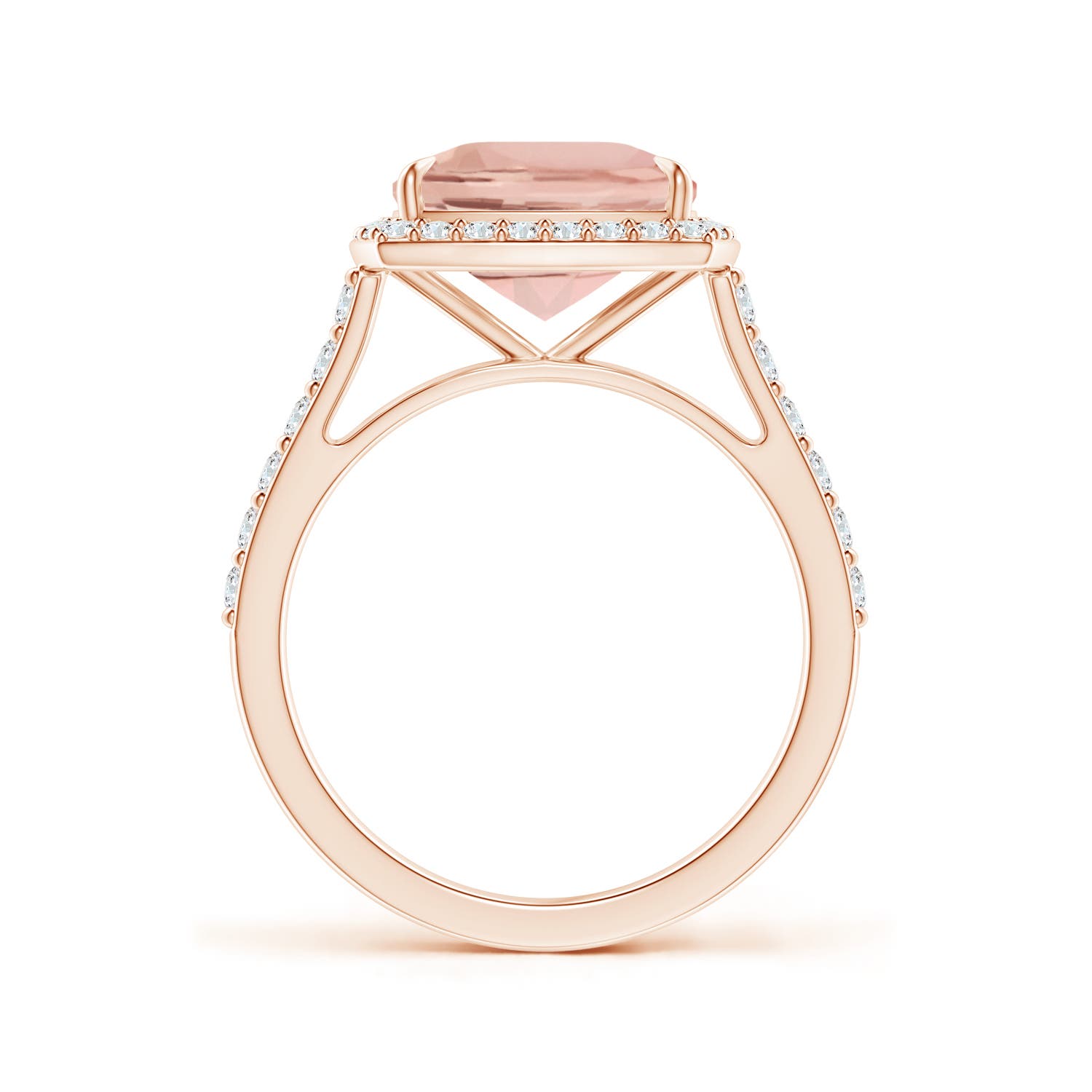 AAA - Morganite / 3.21 CT / 14 KT Rose Gold