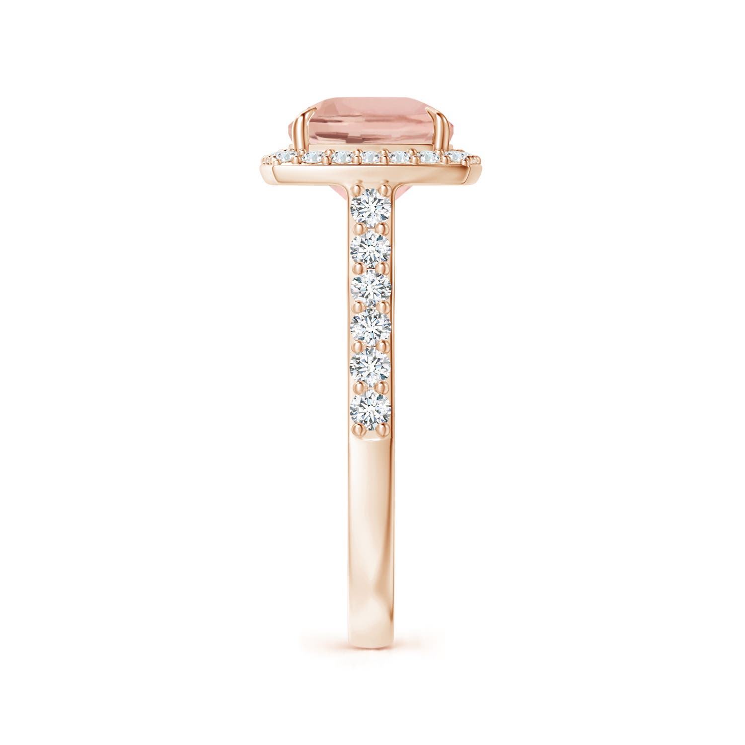 AAA - Morganite / 3.21 CT / 14 KT Rose Gold