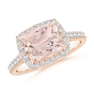 Cushion Rectangular A Morganite