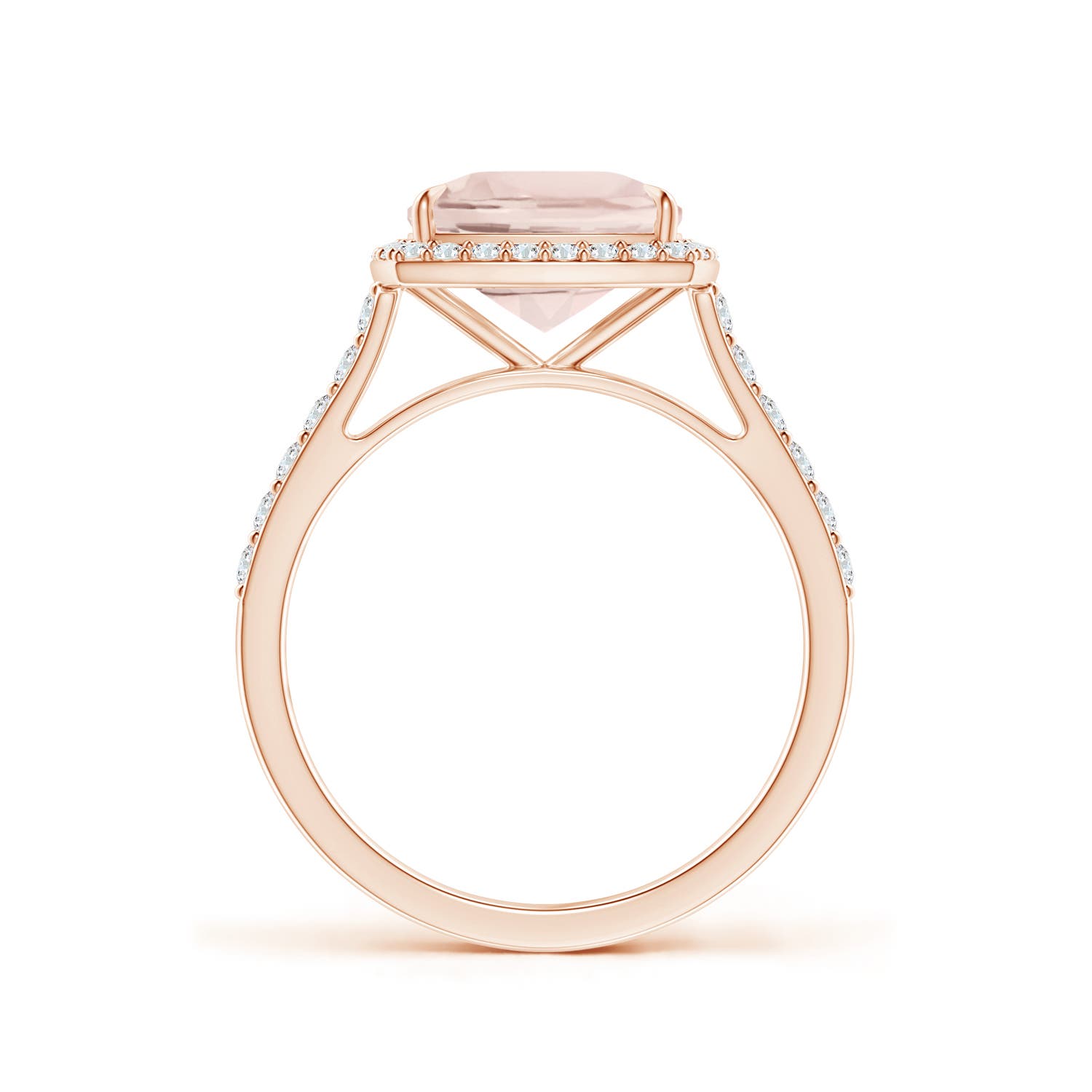 A - Morganite / 2.21 CT / 14 KT Rose Gold