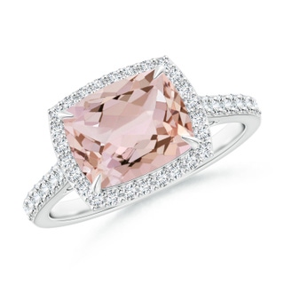 Cushion Rectangular AA Morganite