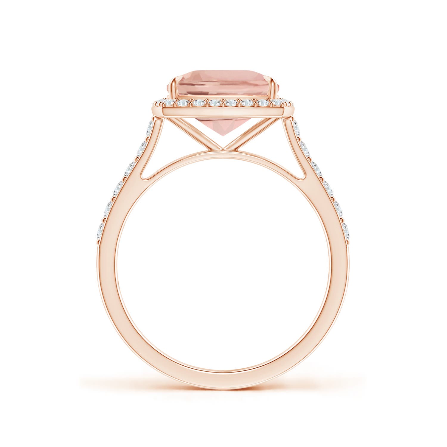 AAA - Morganite / 2.21 CT / 14 KT Rose Gold