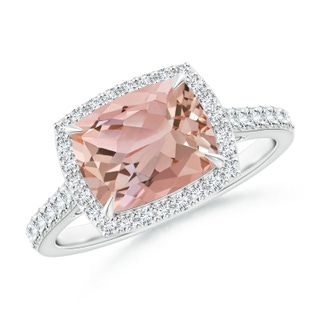 Cushion Rectangular AAAA Morganite