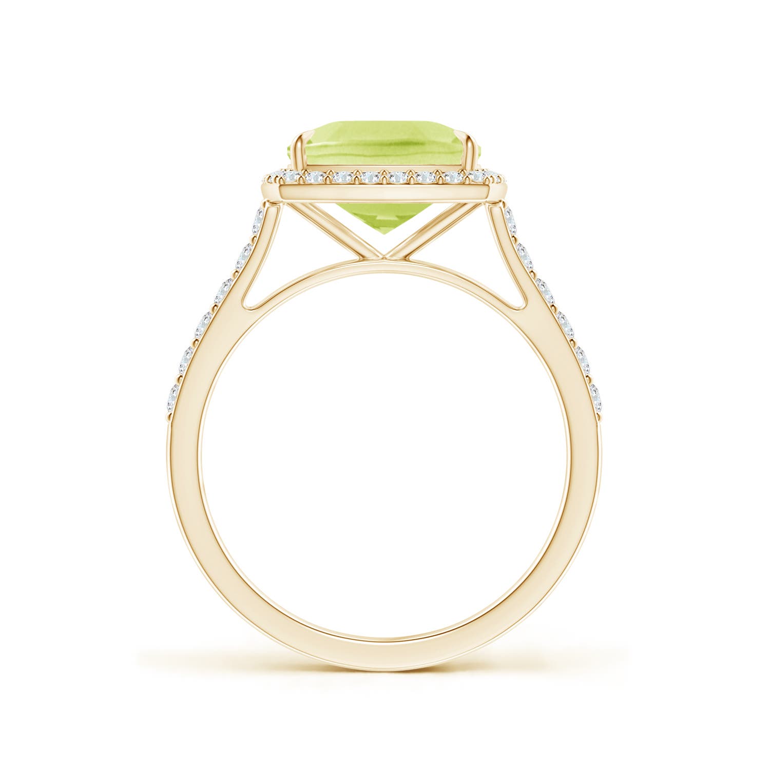 A - Peridot / 2.51 CT / 14 KT Yellow Gold