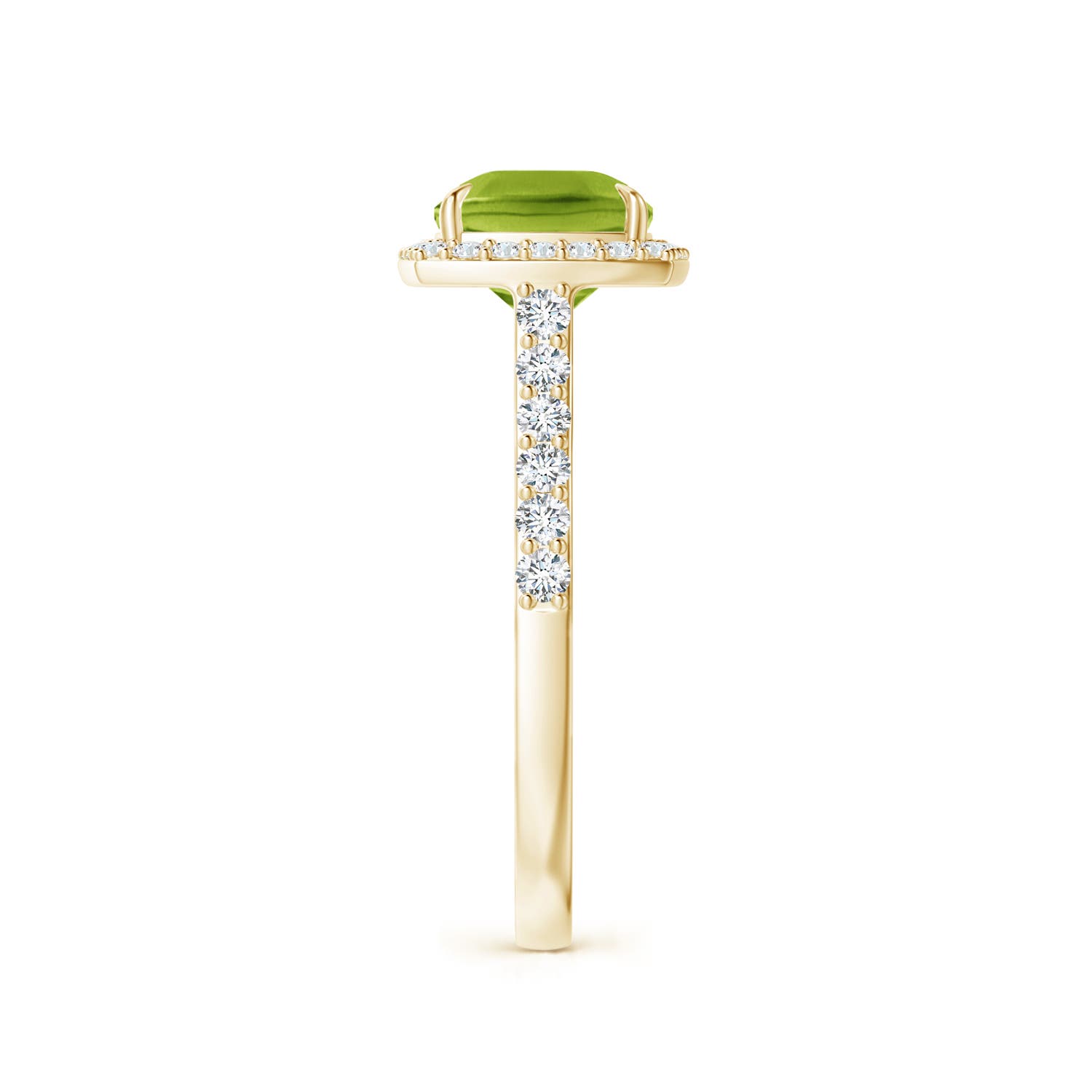 AAA - Peridot / 2.51 CT / 14 KT Yellow Gold