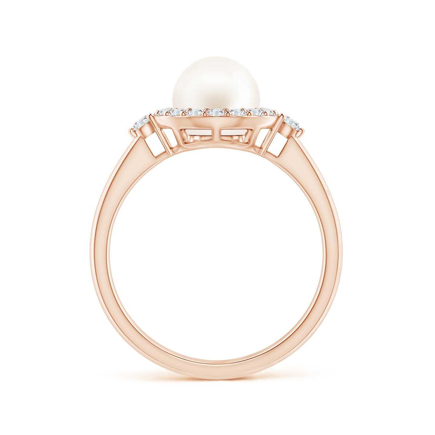 AA / 2.79 CT / 14 KT Rose Gold