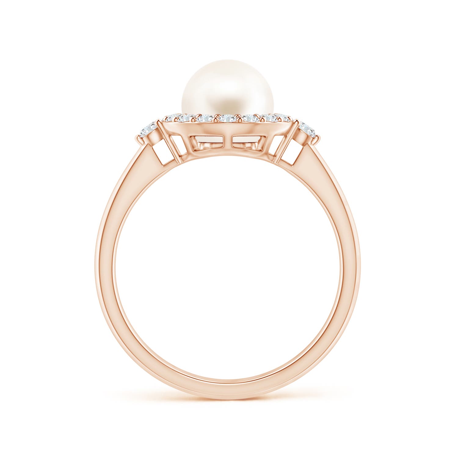 AAA / 2.79 CT / 14 KT Rose Gold