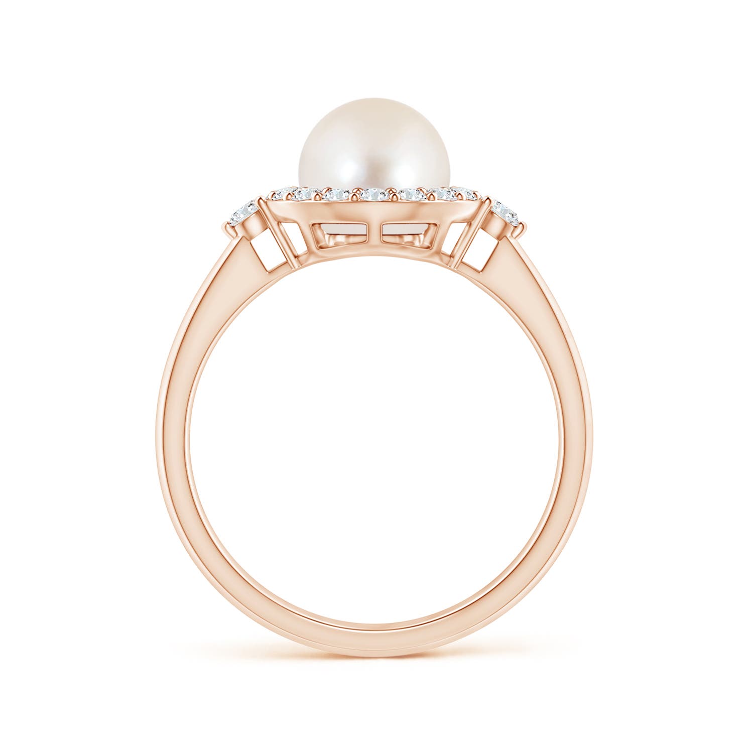 AAAA / 2.79 CT / 14 KT Rose Gold