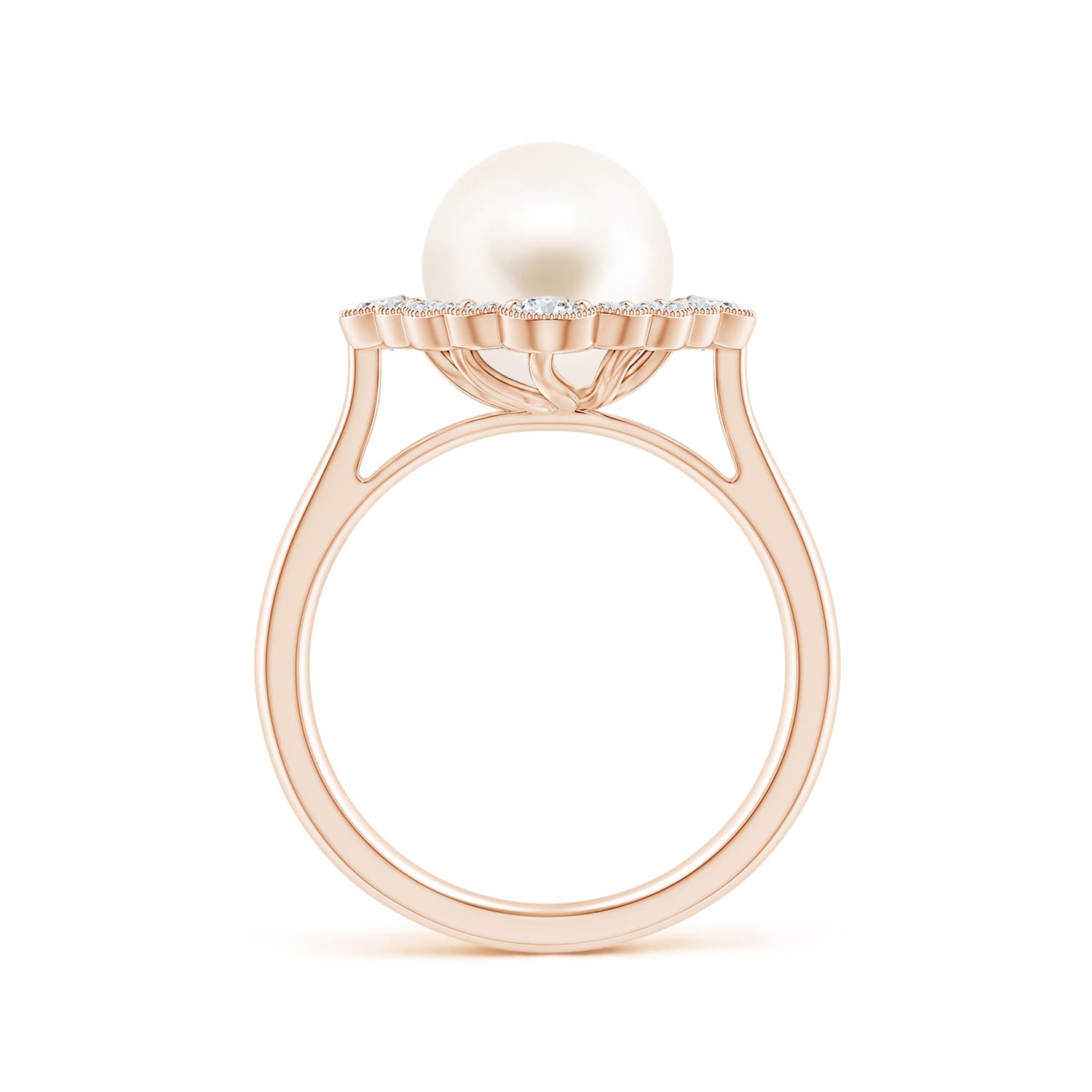 AAA / 5.86 CT / 14 KT Rose Gold