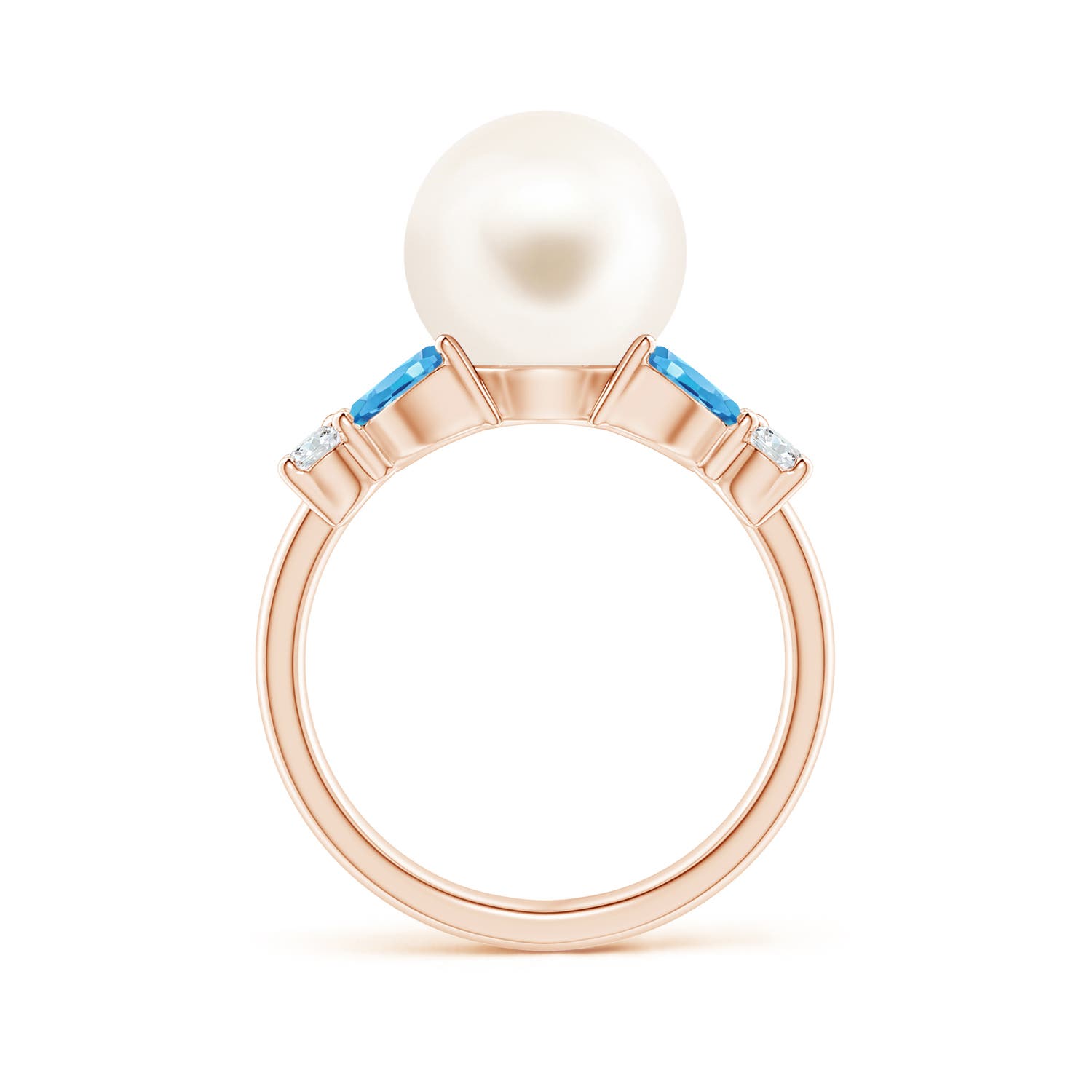 AAA / 8.16 CT / 14 KT Rose Gold