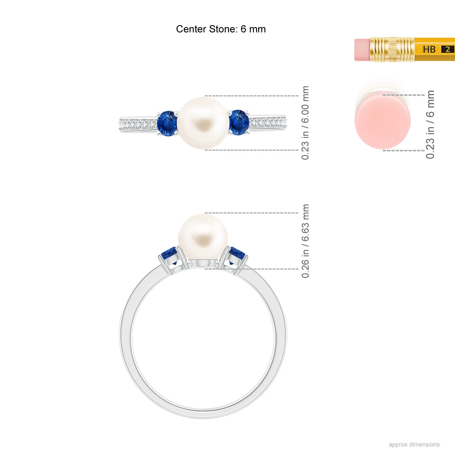 AAA / 1.95 CT / 14 KT White Gold