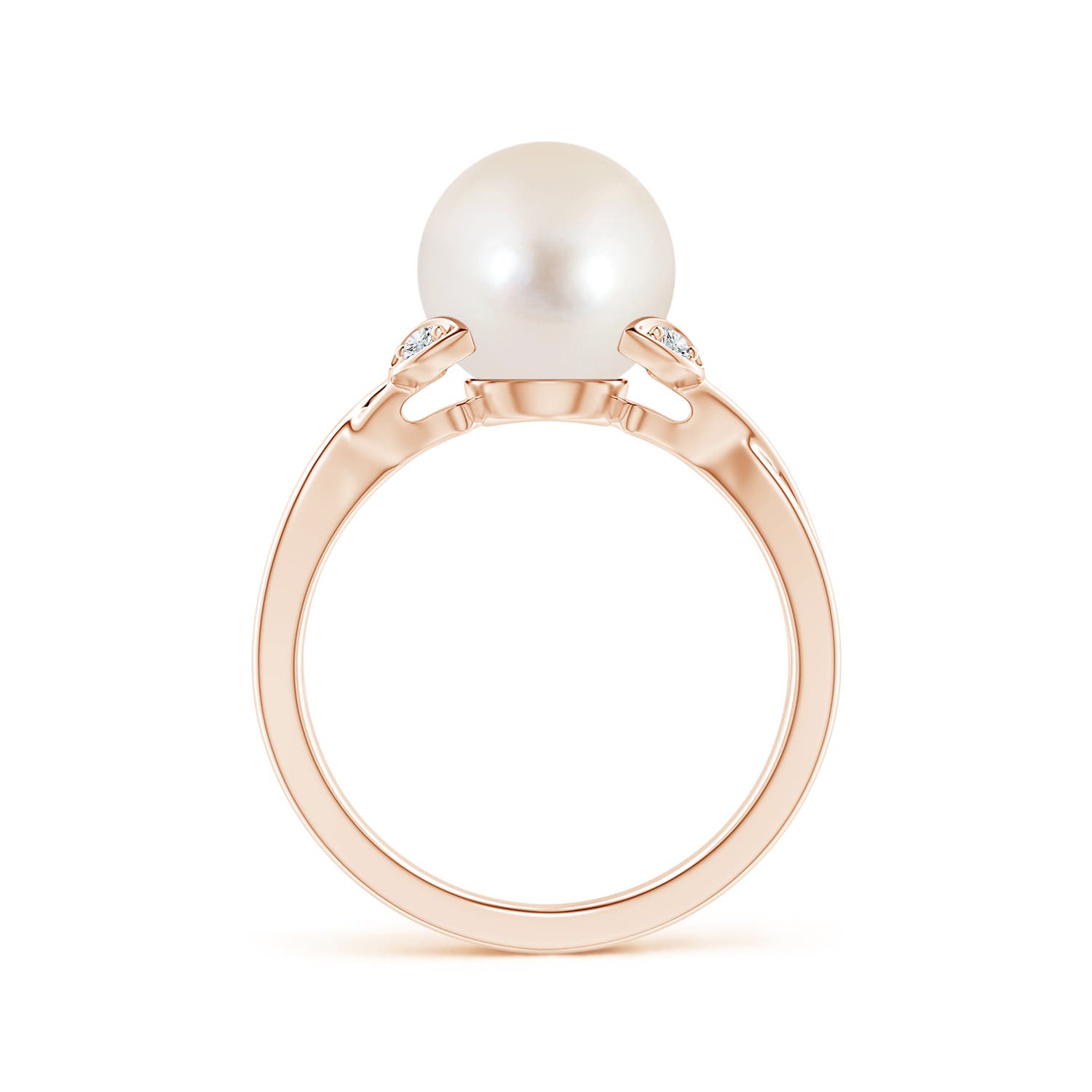 AAAA / 5.29 CT / 14 KT Rose Gold