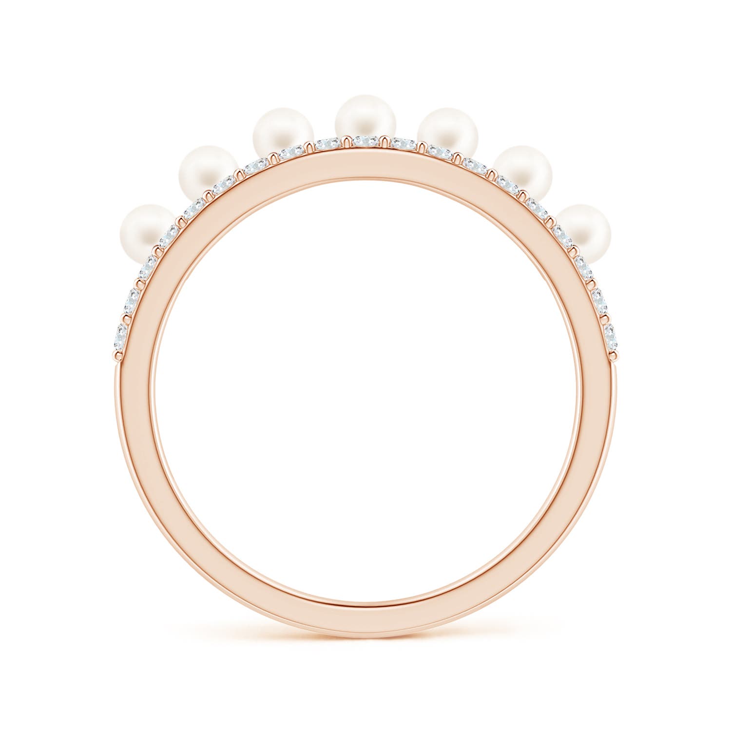 AA / 0.93 CT / 14 KT Rose Gold