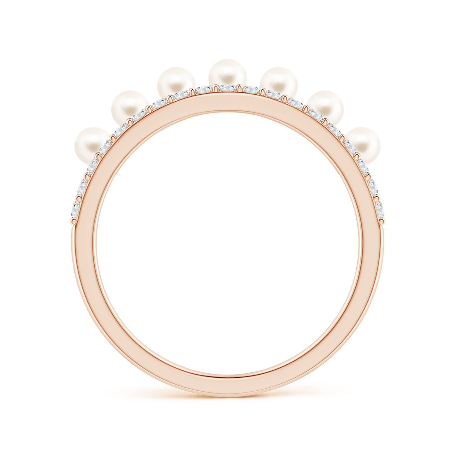 AAA / 0.93 CT / 14 KT Rose Gold