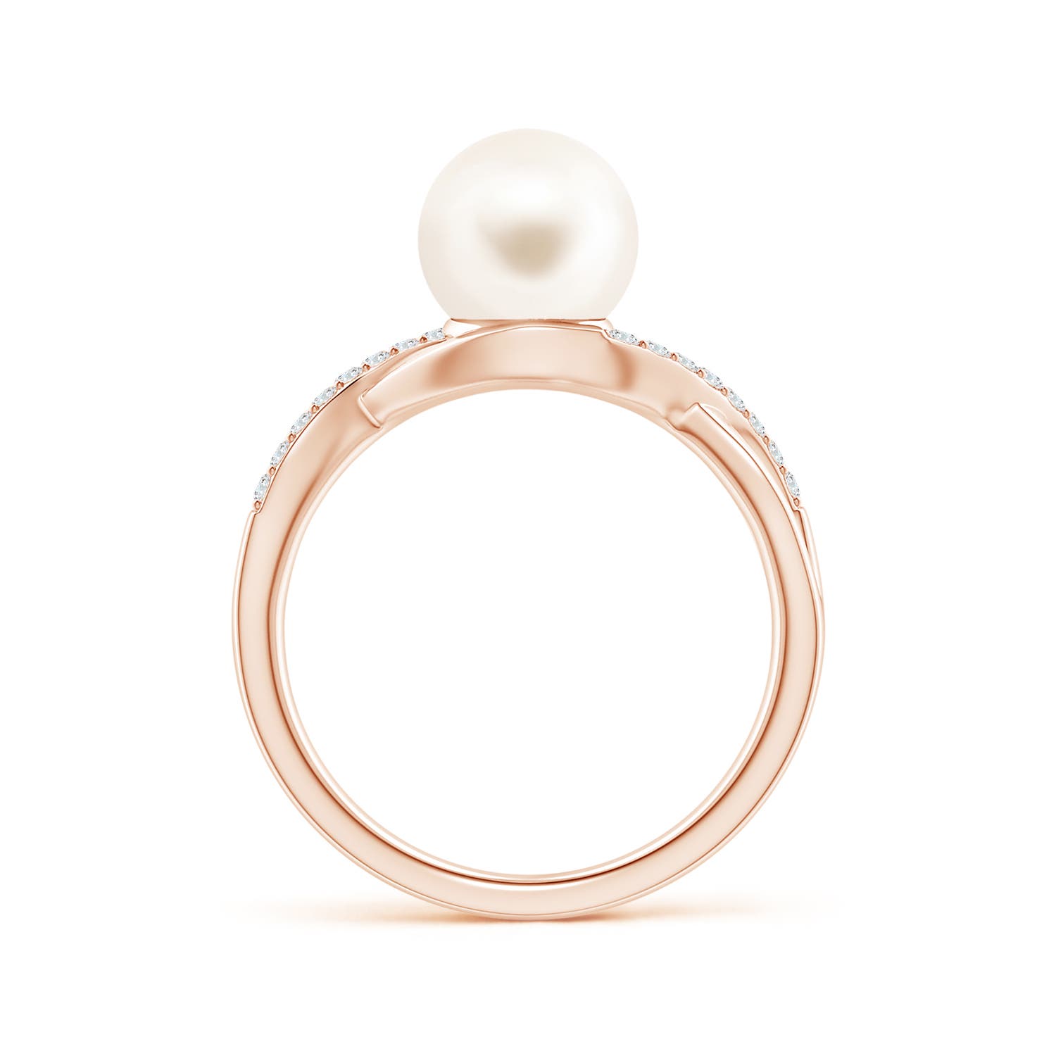 AAA / 3.83 CT / 14 KT Rose Gold