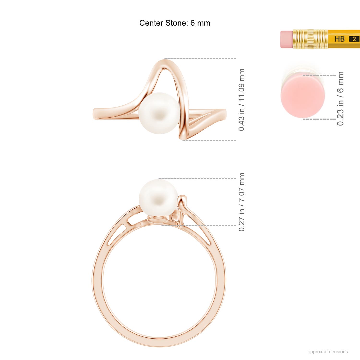 AA / 1.6 CT / 14 KT Rose Gold