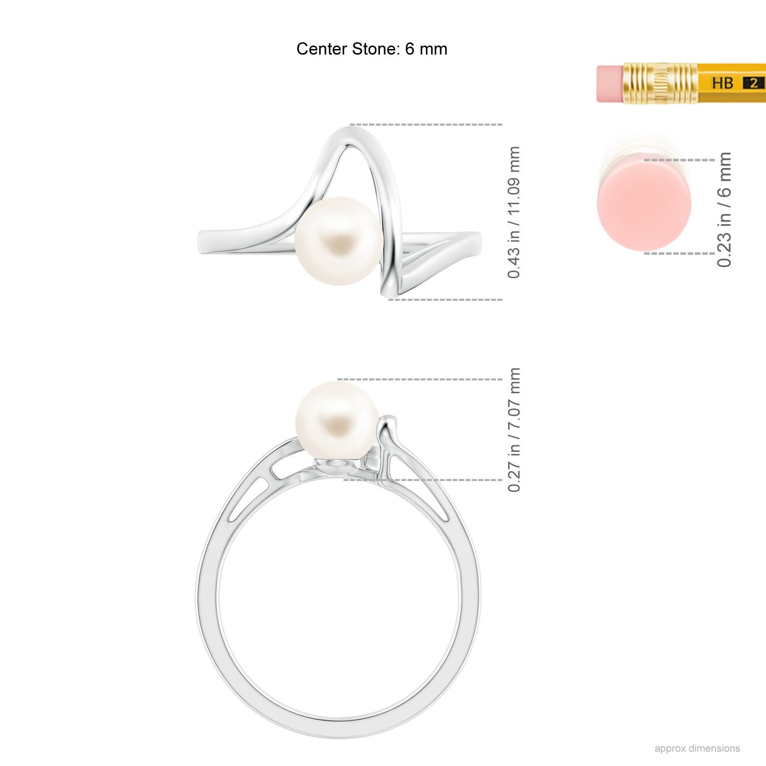 AAA / 1.6 CT / 14 KT White Gold