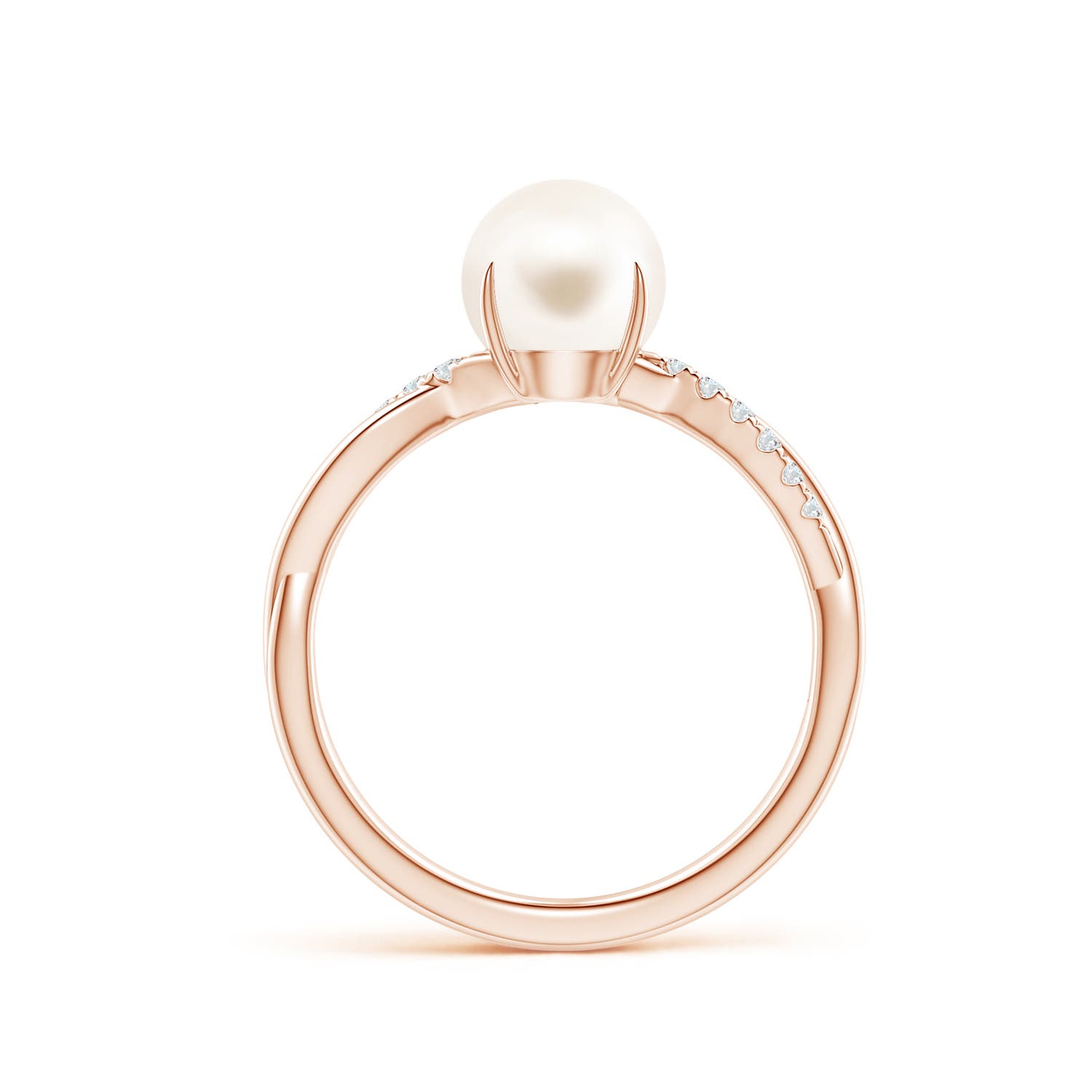 AAA / 2.6 CT / 14 KT Rose Gold
