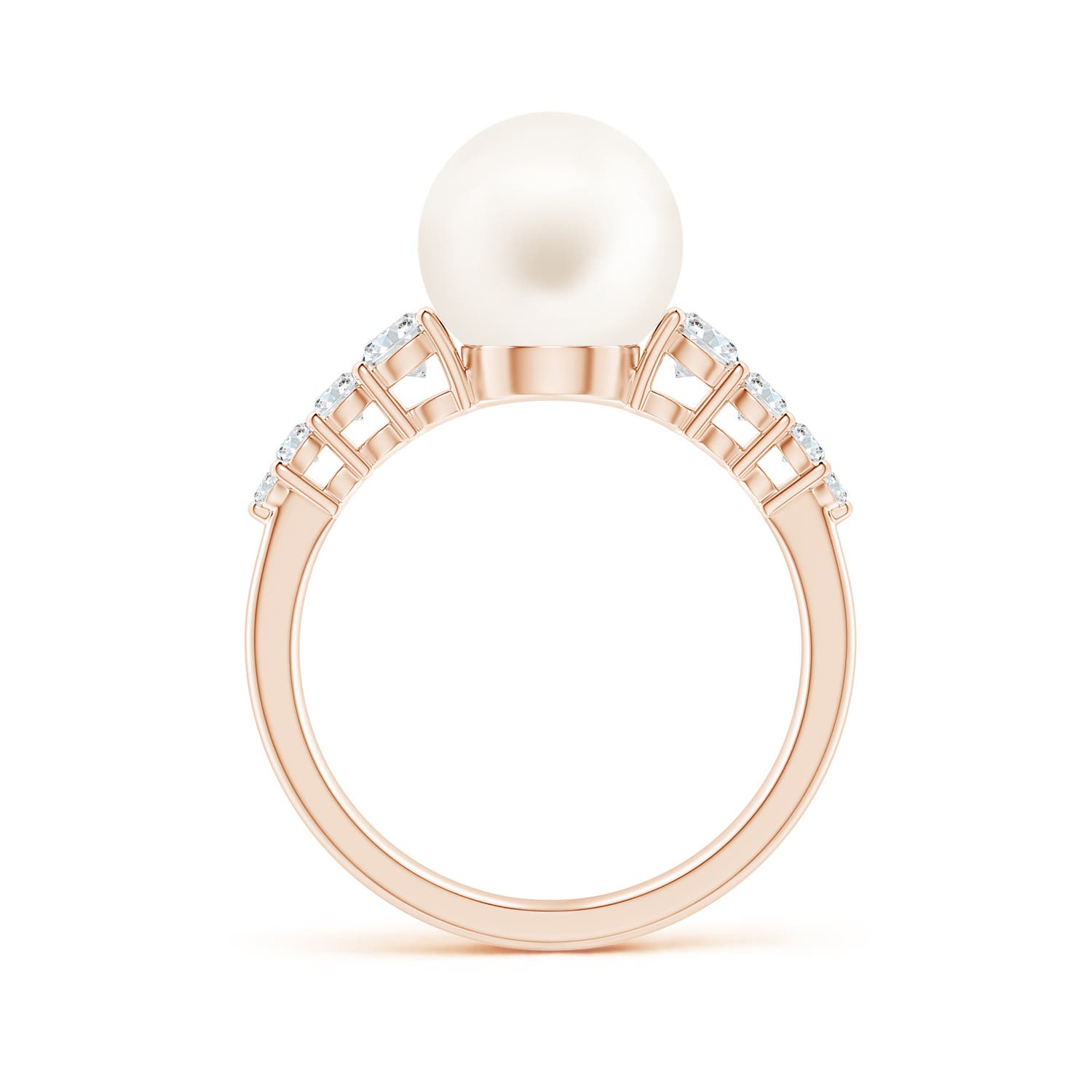 AA / 5.6 CT / 14 KT Rose Gold