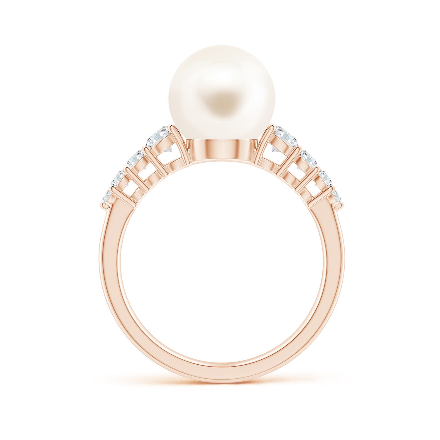 AAA / 5.6 CT / 14 KT Rose Gold